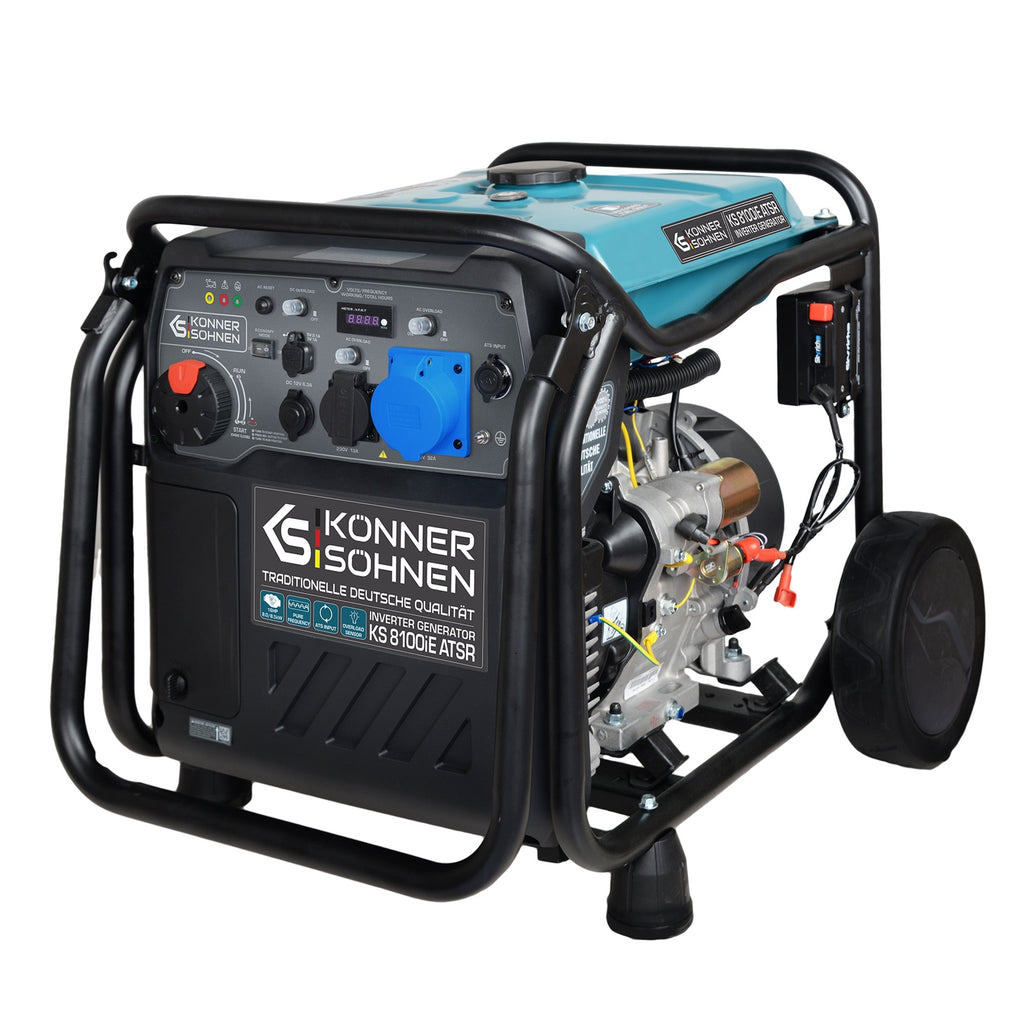 Könner & Söhnen Petrol Inverter Generator KS 8100iE ATSR