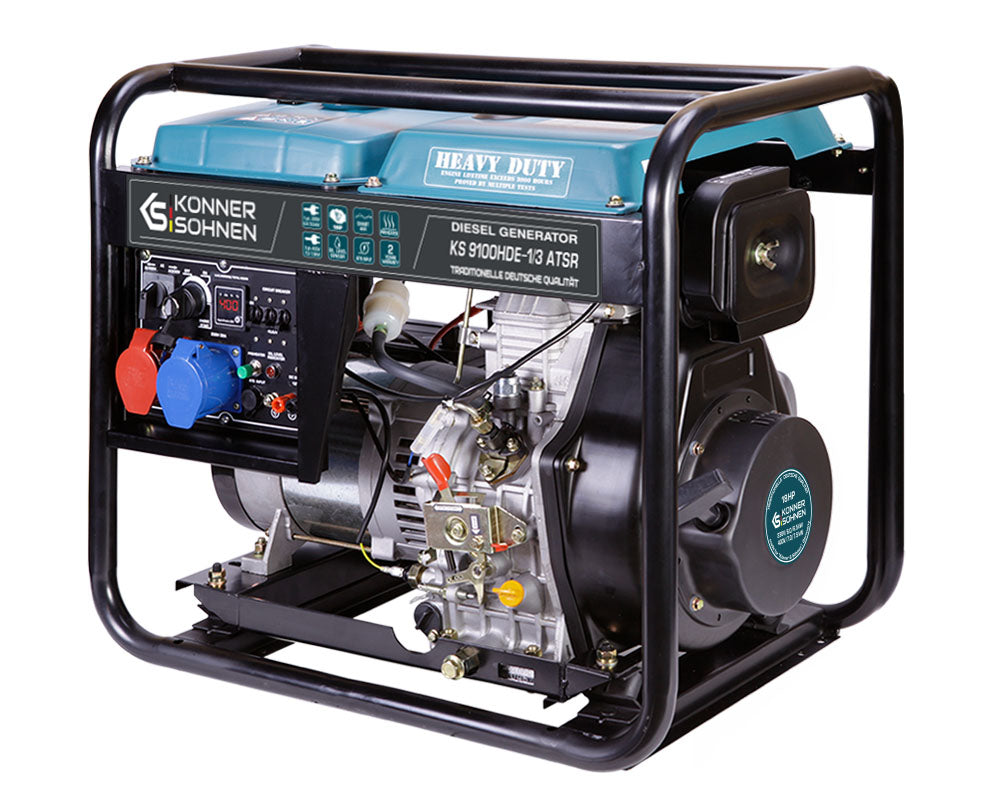 Könner & Söhnen KS 9100HDE-1/3 ATSR (EURO 5) Single/Three Phase Diesel generator