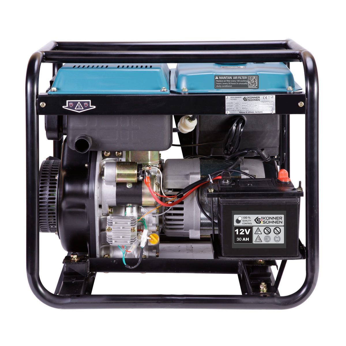 Könner & Söhnen KS 9100HDE-1/3 ATSR (EURO 5) Single/Three Phase Diesel generator