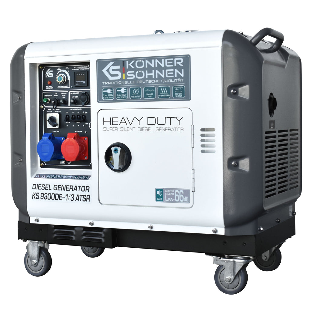 Könner & Söhnen KS 9300DE-1/3 ATSR (EURO 5) Diesel Generator