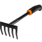 5-Teeth Rake and Narrow Spade Garden Tool Set