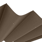 Retractable Pergola Replacement Cover, UV30+ Protected Fabric for 2.85 x 2m Pergola, Coffee