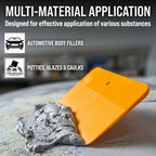 4, 5, & 6 Inch Plastic Body Filler Spreader Tools (24 Pack) for Automotive Body Fillers, Putties, Glazes, Epoxy Resin, Caulk, Glues - Plastic