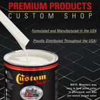 Spinnaker White - Hot Rod Flatz Flat Matte Satin Urethane Auto Paint - Complete Gallon Paint Kit