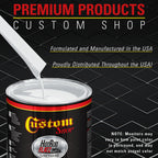 Fleet White - Hot Rod Flatz Flat Matte Satin Urethane Auto Paint - Complete Gallon Paint Kit Coating