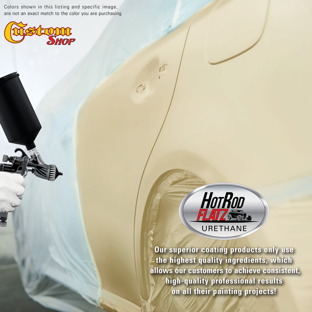 Shoreline Beige - Hot Rod Flatz Flat Matte Satin Urethane Auto Paint - Complete Gallon Paint Kit