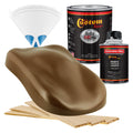 Dakota Brown - Hot Rod Flatz Flat Matte Satin Urethane Auto Paint - Complete Quart Paint Kit Coating