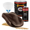 Dark Brown - Hot Rod Flatz Flat Matte Satin Urethane Auto Paint - Complete Gallon Paint Kit Coating