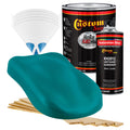 Bright Racing Aqua - Hot Rod Flatz Flat Matte Satin Urethane Auto Paint - Complete Gallon Paint Kit