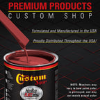 Graphic Red - Hot Rod Flatz Flat Matte Satin Urethane Auto Paint - Complete Gallon Paint Kit Coating