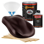 Royal Maroon - Hot Rod Flatz Flat Matte Satin Urethane Auto Paint - Complete Quart Paint Kit Coating