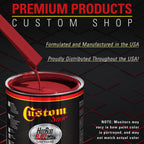 Quarter Mile Red - Hot Rod Flatz Flat Matte Satin Urethane Auto Paint - Complete Gallon Paint Kit
