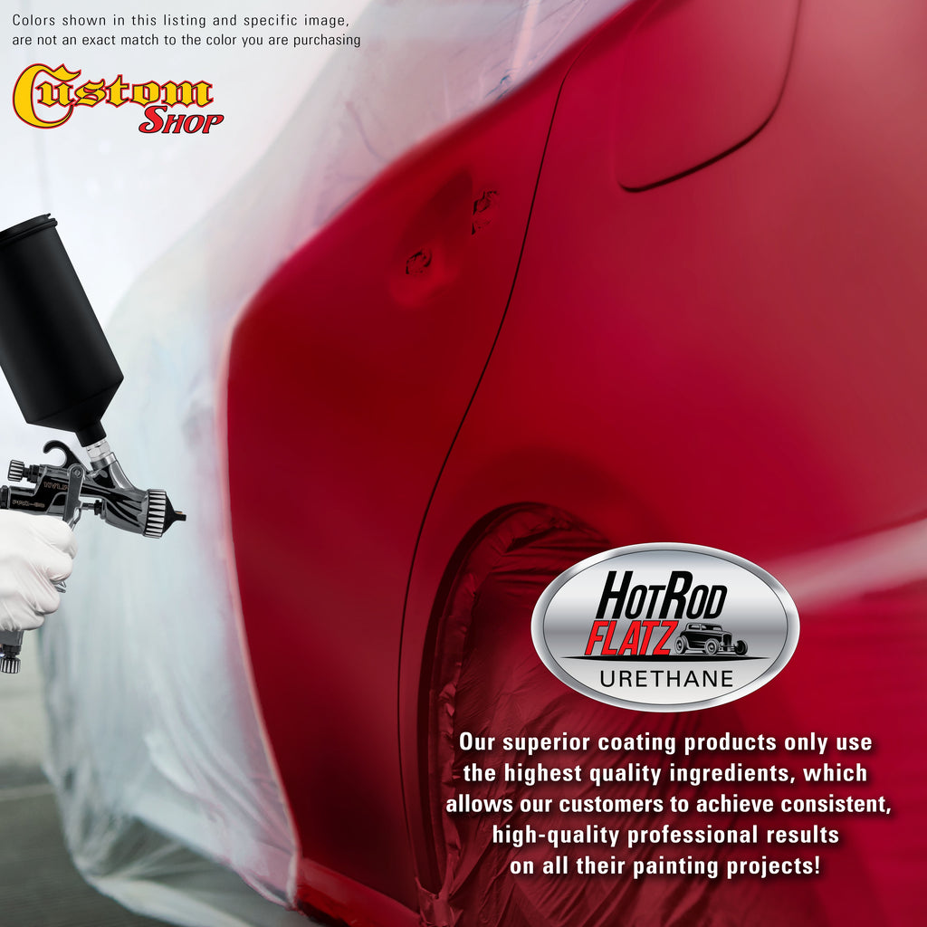 Quarter Mile Red - Hot Rod Flatz Flat Matte Satin Urethane Auto Paint - Complete Gallon Paint Kit