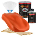 Speed Orange - Hot Rod Flatz Flat Matte Satin Urethane Auto Paint - Complete Quart Paint Kit Coating