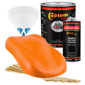 California Orange - Hot Rod Flatz Flat Matte Satin Urethane Auto Paint - Complete Gallon Paint Kit