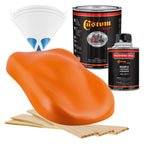 Sunset Orange - Hot Rod Flatz Flat Matte Satin Urethane Auto Paint - Complete Quart Paint Kit Coating