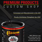 Boulevard Black - Hot Rod Flatz Flat Matte Satin Urethane Auto Paint - Complete Quart Paint Kit
