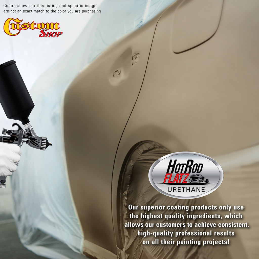 Arizona Bronze Metallic - Hot Rod Flatz Flat Matte Satin Urethane Auto Paint - Complete Quart Paint Kit