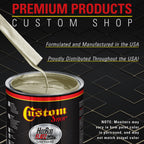 Antique Bronze Metallic - Hot Rod Flatz Flat Matte Satin Urethane Auto Paint - Complete Quart Paint Kit