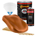 Atomic Orange Pearl - Hot Rod Flatz Flat Matte Satin Urethane Auto Paint - Complete Gallon Paint Kit