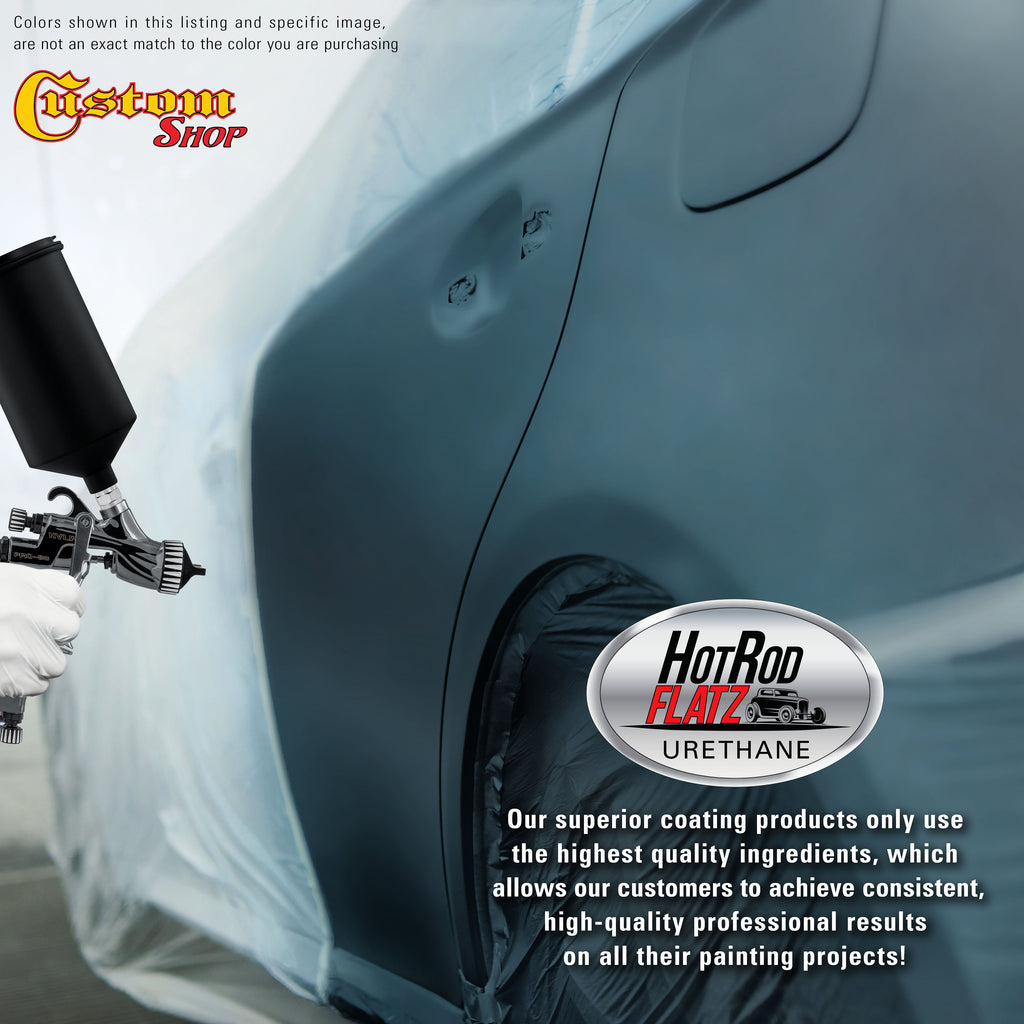 Slate Blue Metallic - Hot Rod Flatz Flat Matte Satin Urethane Auto Paint - Complete Gallon Paint Kit