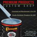 Ice Blue Metallic - Hot Rod Flatz Flat Matte Satin Urethane Auto Paint - Complete Gallon Paint Kit