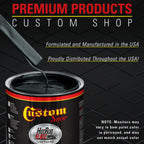 Dark Turquoise Metallic - Hot Rod Flatz Flat Matte Satin Urethane Auto Paint - Complete Quart Paint Kit