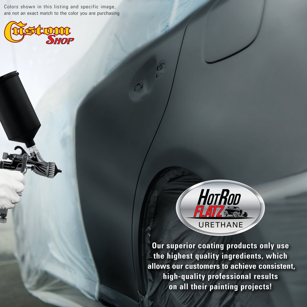Dark Turquoise Metallic - Hot Rod Flatz Flat Matte Satin Urethane Auto Paint - Complete Quart Paint Kit