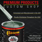 Slate Green Metallic - Hot Rod Flatz Flat Matte Satin Urethane Auto Paint - Complete Gallon Paint Kit