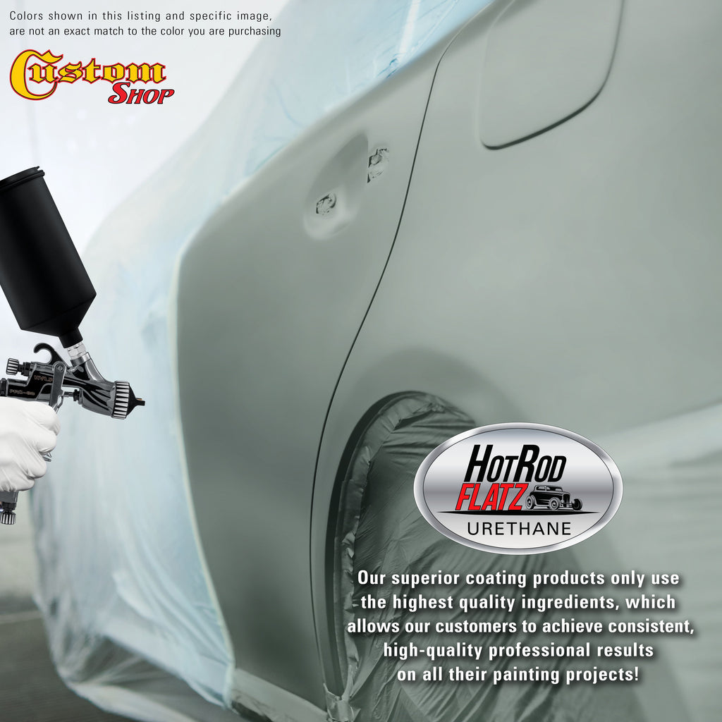 Slate Green Metallic - Hot Rod Flatz Flat Matte Satin Urethane Auto Paint - Complete Gallon Paint Kit