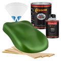 Gasser Green Metallic - Hot Rod Flatz Flat Matte Satin Urethane Auto Paint - Complete Quart Paint Kit
