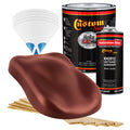 Fire Red Pearl - Hot Rod Flatz Flat Matte Satin Urethane Auto Paint - Complete Gallon Paint Kit