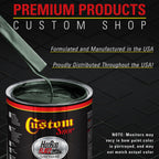 Fathom Green Firemist - Hot Rod Flatz Flat Matte Satin Urethane Auto Paint - Complete Gallon Paint Kit