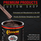 Whole Earth Brown Firemist - Hot Rod Flatz Flat Matte Satin Urethane Auto Paint - Complete Quart Paint Kit