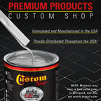 Brilliant Silver Firemist - Hot Rod Flatz Flat Matte Satin Urethane Auto Paint - Complete Gallon Paint Kit