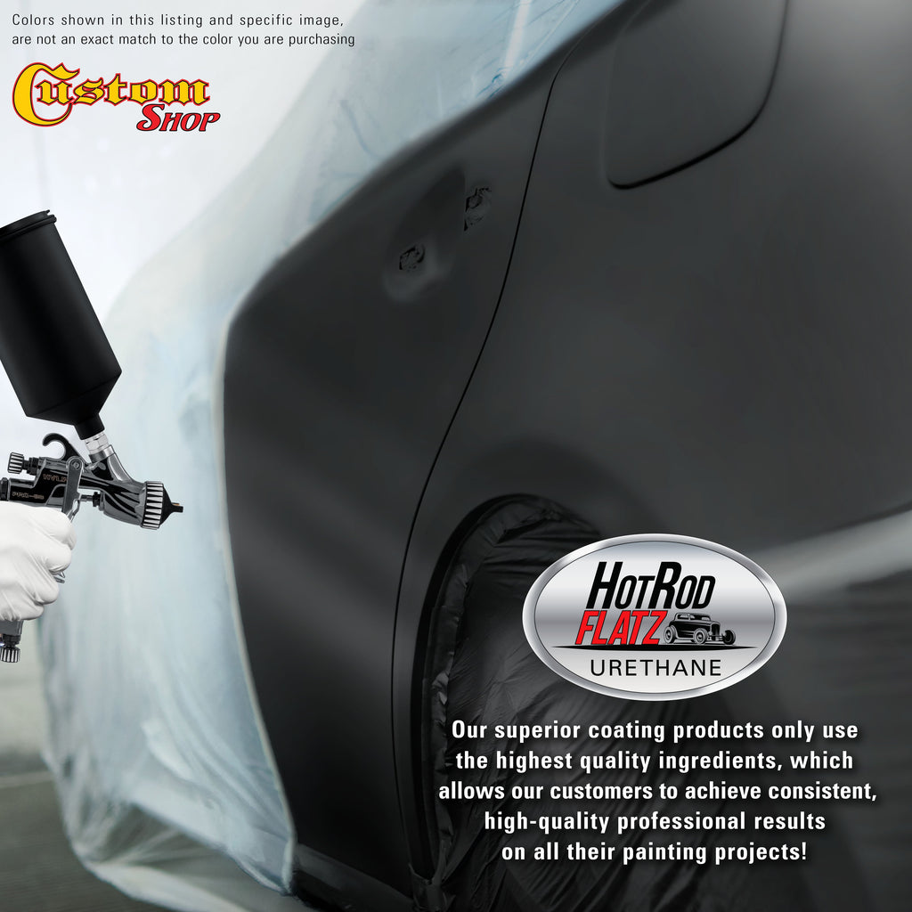 Black Diamond Firemist - Hot Rod Flatz Flat Matte Satin Urethane Auto Paint - Complete Gallon Paint Kit