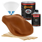 Firemist Orange - Hot Rod Flatz Flat Matte Satin Urethane Auto Paint - Complete Quart Paint Kit