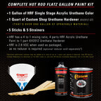 Bronze Firemist - Hot Rod Flatz Flat Matte Satin Urethane Auto Paint - Complete Gallon Paint Kit