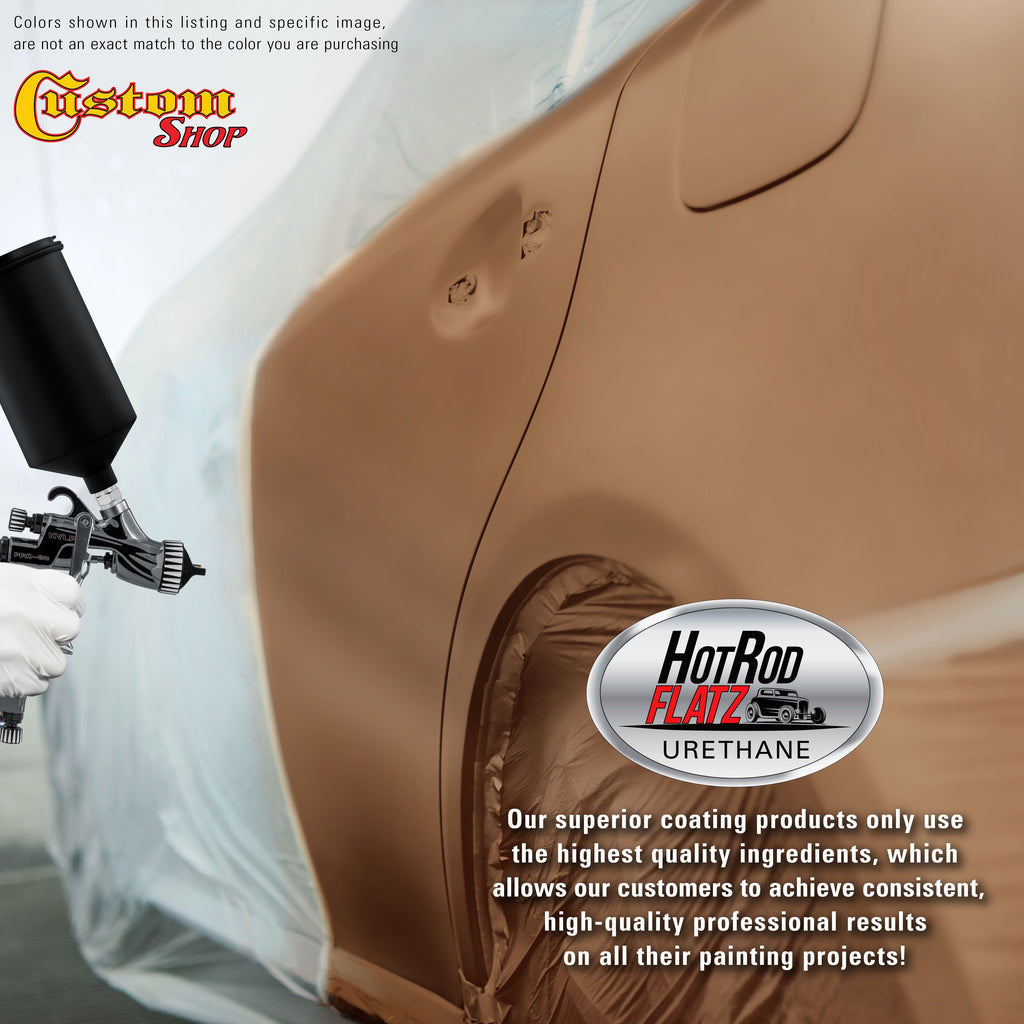 Bronze Firemist - Hot Rod Flatz Flat Matte Satin Urethane Auto Paint - Complete Quart Paint Kit