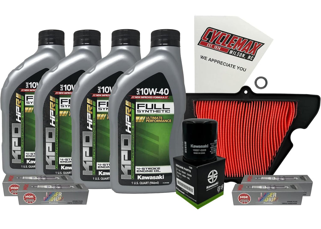 Kawasaki KPO Full Synthetic Tune-Up Kit for 2017-2023 NINJA 1000
