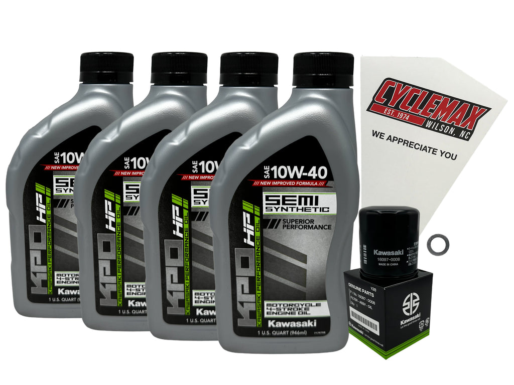 Kawasaki KPO Semi-Synthetic Tune-Up Kit for 1996-2009 VULCAN 500