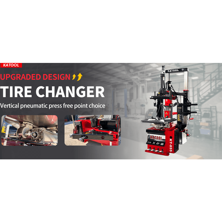 Katool KT-T855 Vertical Tire Press Changer Wheel Changer Machine