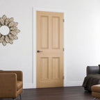 Kingston Oak Unfinished Internal Door - All Sizes