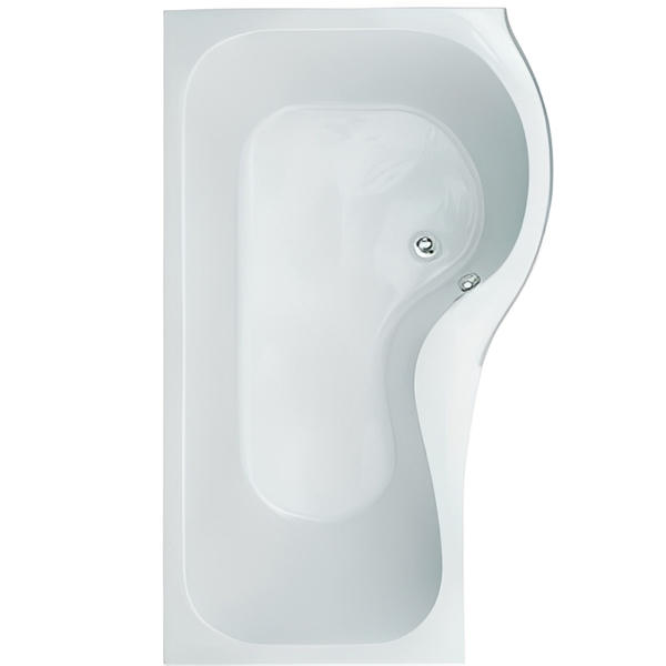 Compact P Shower Bath - Right Handed