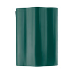 Wavy Plastic Garden Lawn Edging, H=20CM, L=9M, Green