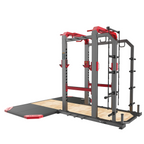 RMC Commercial Elite Power Rack + Weight Lifting Platform - VOLTZ Series