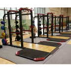 RMC Commercial Elite Power Rack + Weight Lifting Platform - VOLTZ Series