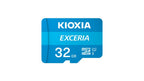 Kioxia Exceria Memory Card 64GB MicroSDXC Class 10 UHS-I U1 100MB/s - Blue
