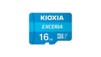 Kioxia Exceria Memory Card 64GB MicroSDXC Class 10 UHS-I U1 100MB/s - Blue
