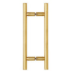 CRL 8" Ladder Style Back-to-Back Pull Handles